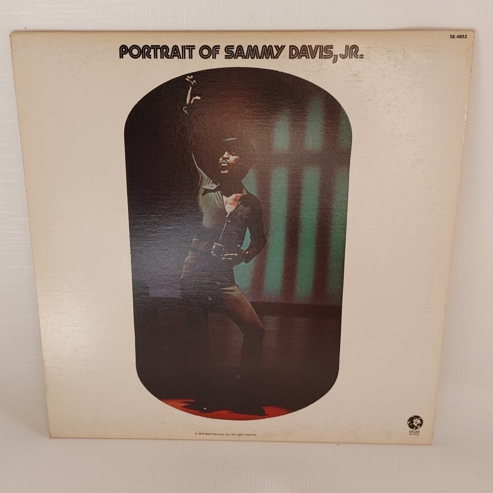 1972 Portrait of Sammy Davis Jr Vinyl Record